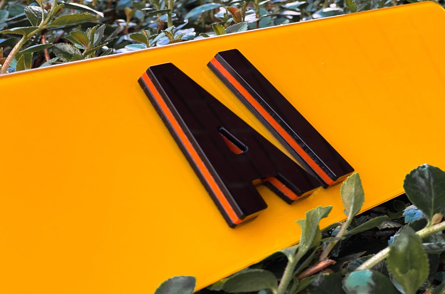 4D Black Oreo Number Plates (SHOW PLATES)