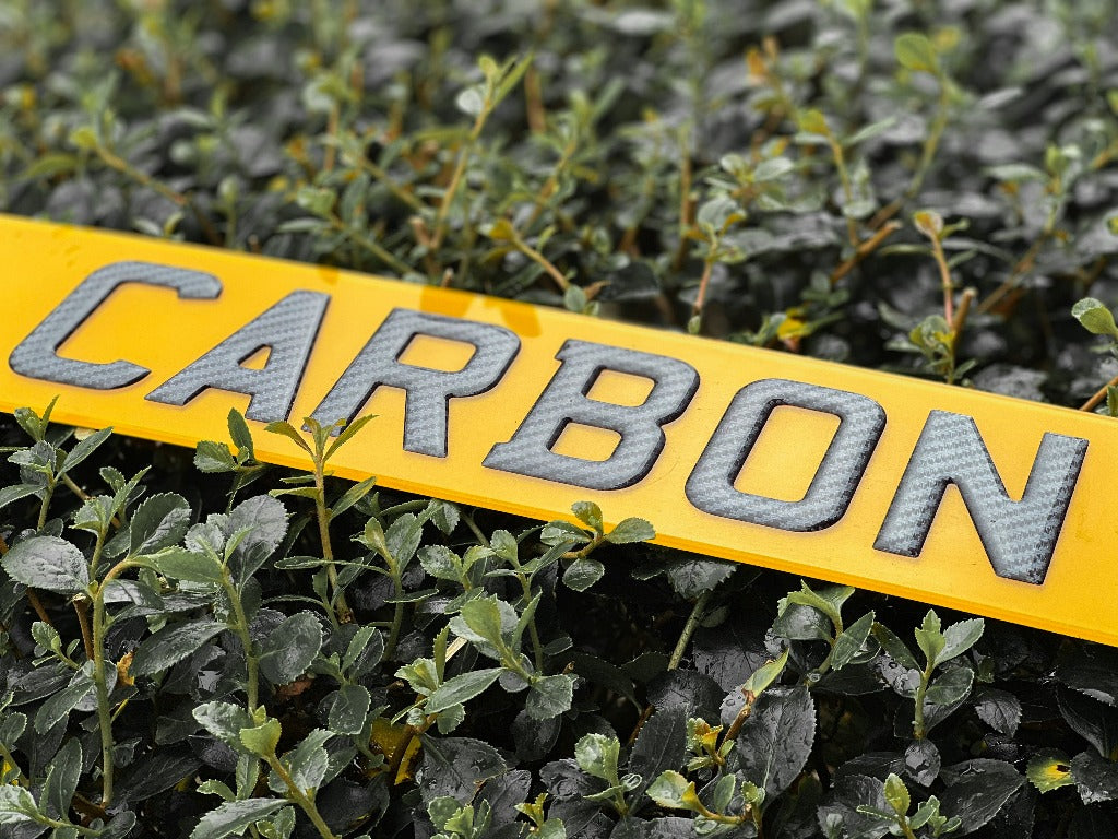 3D Gel Carbon Show plate